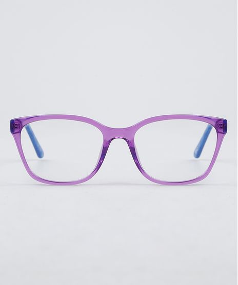 Armacao-para-Oculos-de-Grau-Feminina-Quadrado-Roxo-9950452-Roxo_1