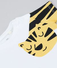 Conjunto-Infantil-de-Body-Tigre-Manga-Curta-Off-White---Short-Amarelo-9672637-Amarelo_5