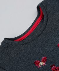 Blusa-Infantil-Borboletas-com-Paetes-Manga-Longa-Cinza-Mescla-Escuro-9905539-Cinza_Mescla_Escuro_3