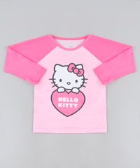 Blusa-de-Praia-Infantil-Hello-Kitty-Raglan-Manga-Longa-com-Protecao-UV50--Pink-9942513-Pink_1