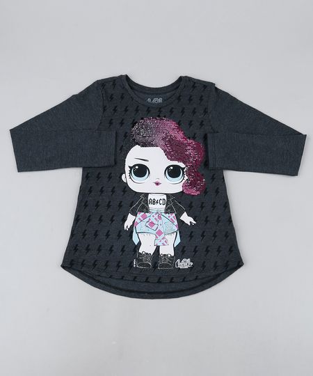 Blusa-Infantil-LOL-Surprise-com-Paete-Dupla-Face-Manga-Longa-Cinza-Mescla-Escuro-9941970-Cinza_Mescla_Escuro_1 Blusa-Infantil-LOL-Surprise-com-Paete-Dupla-Face-Manga-Longa-Cinza-Mescla-Escuro-9941970-Cinza_Mescla_Escuro_1