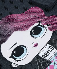 Blusa-Infantil-LOL-Surprise-com-Paete-Dupla-Face-Manga-Longa-Cinza-Mescla-Escuro-9941970-Cinza_Mescla_Escuro_5