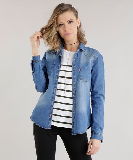Camisa-Jeans-Azul-Medio-8606919-Azul_Medio_1 Camisa-Jeans-Azul-Medio-8606919-Azul_Medio_1