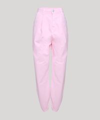 Calca-de-Sarja-Feminina-Mindset-Slouchy-Jogger-Cintura-Super-Alta-Rosa-Claro-9949426-Rosa_Claro_1 Calca-de-Sarja-Feminina-Mindset-Slouchy-Jogger-Cintura-Super-Alta-Rosa-Claro-9949426-Rosa_Claro_1