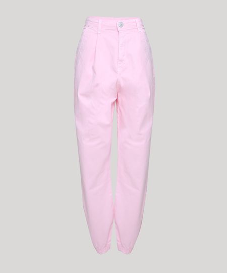 Calca-de-Sarja-Feminina-Mindset-Slouchy-Jogger-Cintura-Super-Alta-Rosa-Claro-9949426-Rosa_Claro_1 Calca-de-Sarja-Feminina-Mindset-Slouchy-Jogger-Cintura-Super-Alta-Rosa-Claro-9949426-Rosa_Claro_1