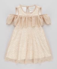 Vestido-Open-Shoulder-Estampado-de-Poa-Dourado-8706587-Dourado_1