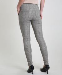 Calca-Legging-Feminina-Cintura-Media-em-Jacquard-Estampada-Xadrez--Branca-9816471-Branco_4