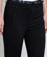 Calca-Feminina-Skinny-com-Cinto-Animal-Print-Cobra-Preta-9823616-Preto_2