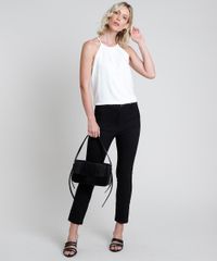 Calca-Feminina-Skinny-com-Cinto-Animal-Print-Cobra-Preta-9823616-Preto_3