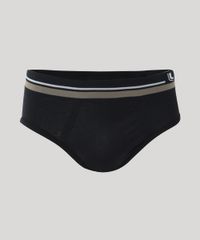 Cueca-Masculina-Lupo-Slip-Sem-Costura-Preta-9946601-Preto_1