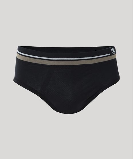 Cueca-Masculina-Lupo-Slip-Sem-Costura-Preta-9946601-Preto_1