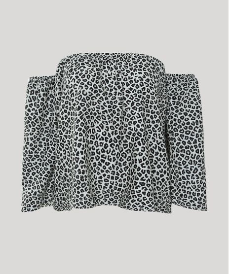 Blusa-Feminina-Ombro-a-Ombro-Estampada-Animal-Print-Onca-Manga-3-4-Bege-Claro-9943307-Bege_Claro_1