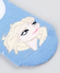 Meia-Infantil-Sapatilha-Elsa-Frozen-Estampada-com-Lurex-Azul-Claro-9805381-Azul_Claro_2