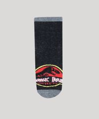 Kit-de-2-Meias-Infantis-Cano-Medio-Jurassic-Park-Multicor-9932144-Multicor_2