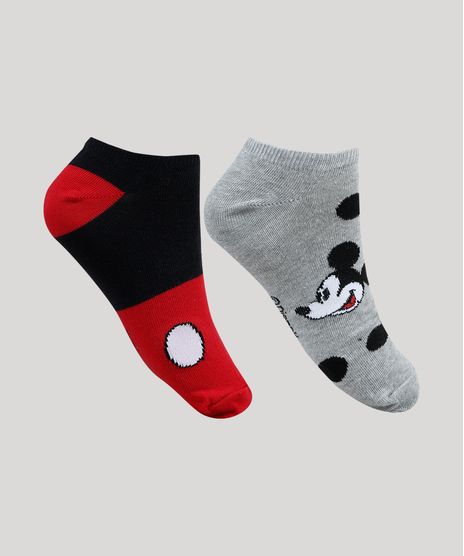 Kit-de-2-Meias-Femininas-Cano-Baixo-Mickey-Estampadas-Multicor-9949006-Multicor_1