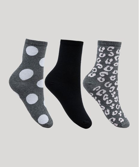 Kit-de-3-Meias-Femininas-Cano-Alto-Estampadas-de-Poa-e-Animal-Print-Onca-Multicor-9885672-Multicor_1