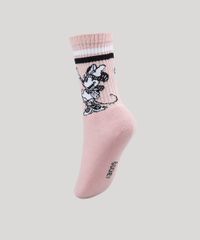Meia-Feminina-Cano-Alto-Minnie-Rose-9885671-Rose_2