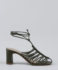 Sandalia-Feminina-Oneself-Salto-Medio-com-Amarracao-Verde-Militar-9942429-Verde_Militar_2