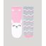 Kit-de-2-Meias-Infantis-Cano-Medio-Estampadas-Chevron-e-Lhama-Multicor-9482031-Multicor_1