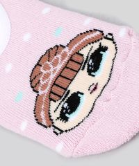 Meia-Infantil-Sapatilha-LOL-Surprise-Estampada-Rosa-Claro-9482026-Rosa_Claro_2