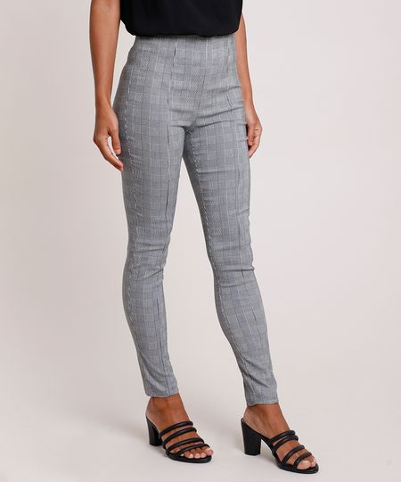 Calca-Legging-Feminina-Estampada-Xadrez-em-Jacquard-Cinza-Mescla-9824265-Cinza_Mescla_1 Calca-Legging-Feminina-Estampada-Xadrez-em-Jacquard-Cinza-Mescla-9824265-Cinza_Mescla_1