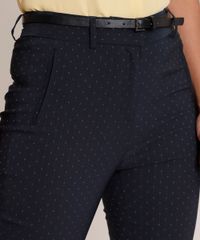 Calca-Feminina-Skinny-Estampada-Cintura-Alta-com-Cinto-Azul-Escuro-9688122-Azul_Escuro_2