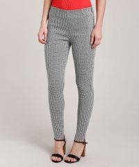 Calca-Feminina-Legging-em-Jacquard-Estampada-Xadrez-Off-White-9688119-Off_White_1
