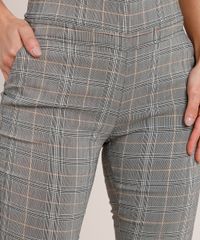 Calca-Legging-Feminina-em-Jacquard-Estampada-Xadrez-Cintura-Media-Cinza-9689668-Cinza_2