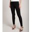 Calca-Feminina-Legging-em-Jacquard-Estampada-de-Poa-Preta-9688118-Preto_1