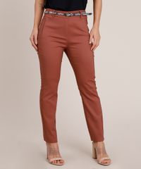 Calca-Feminina-Skinny-Cintura-Alta-com-Cinto-Cobre-9688115-Cobre_1