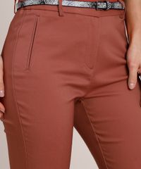 Calca-Feminina-Skinny-Cintura-Alta-com-Cinto-Cobre-9688115-Cobre_2