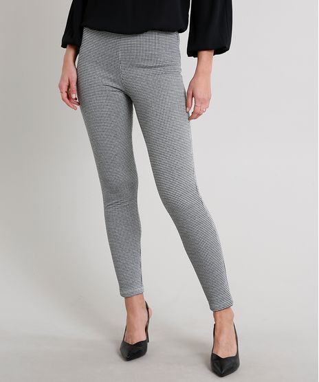 Calca-Legging-Feminina-em-Jacquard-Estampada-Pied-de-Poule--Off-White-9603144-Off_White_1