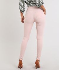 Calca-Legging-Feminina-em-Jacquard-Rose-9542875-Rose_4