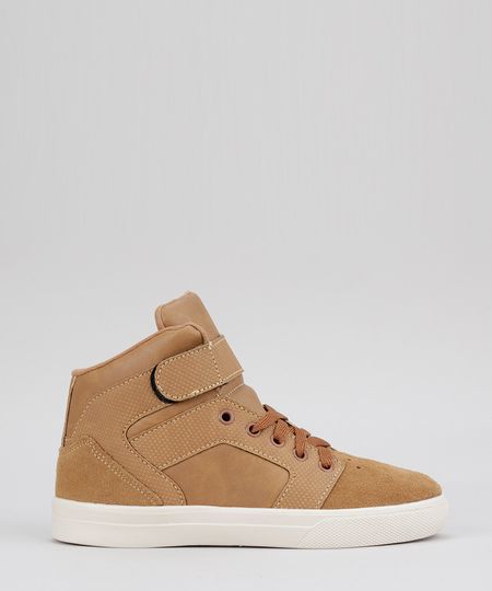 Tenis-Cano-Alto-Ollie-Caramelo-8686084-Caramelo_1