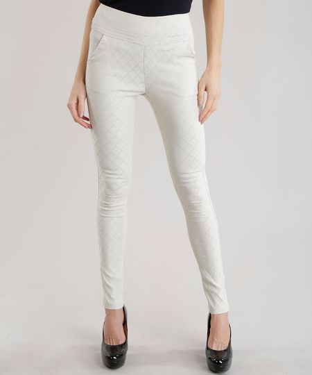 Calca-Legging-em-Jacquard-Estampada-Bege-Claro-8597791-Bege_Claro_1