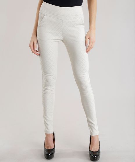 Calca-Legging-em-Jacquard-Estampada-Bege-Claro-8597791-Bege_Claro_1