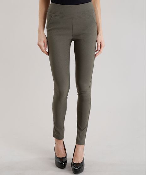 Calca-Legging-em-Jacquard-Estampada-Verde-Militar-8597756-Verde_Militar_1