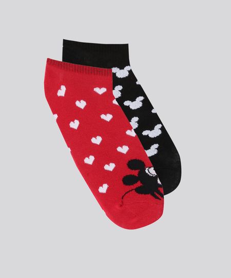 Kit-de-2-Meias-Minnie-Multicor-8648482-Multicor_1 Kit-de-2-Meias-Minnie-Multicor-8648482-Multicor_1