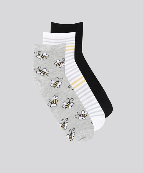 Kit-de-3-Meias-Estampadas-Multicor-8685942-Multicor_1