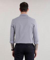 Camisa-Slim-Estampada-em-Algodao---Sustentavel-Cinza-8582235-Cinza_2