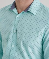 Camisa-Slim-Estampada-em-Algodao---Sustentavel-Verde-Claro-8582712-Verde_Claro_4