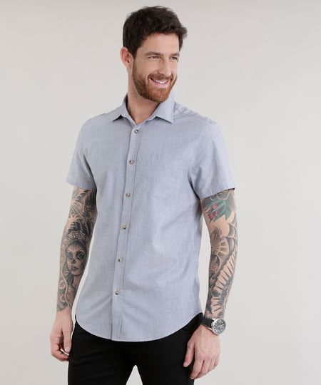 Camisa-Slim-em-Algodao---Sustentavel-Cinza-8584190-Cinza_1