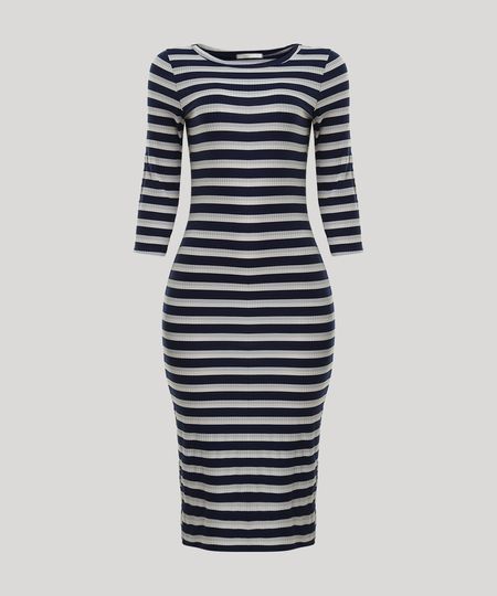 Vestido-Feminino-Midi-Canelado-Listrado-Manga-3-4-Azul-Marinho-9944199-Azul_Marinho_1 Vestido-Feminino-Midi-Canelado-Listrado-Manga-3-4-Azul-Marinho-9944199-Azul_Marinho_1