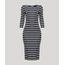 Vestido-Feminino-Midi-Canelado-Listrado-Manga-3-4-Azul-Marinho-9944199-Azul_Marinho_1