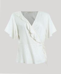 Blusa-Feminina-Com-Transpasse-e-Babado-Manga-Curta-e-Decote-V-Off-White-9943242-Off_White_1