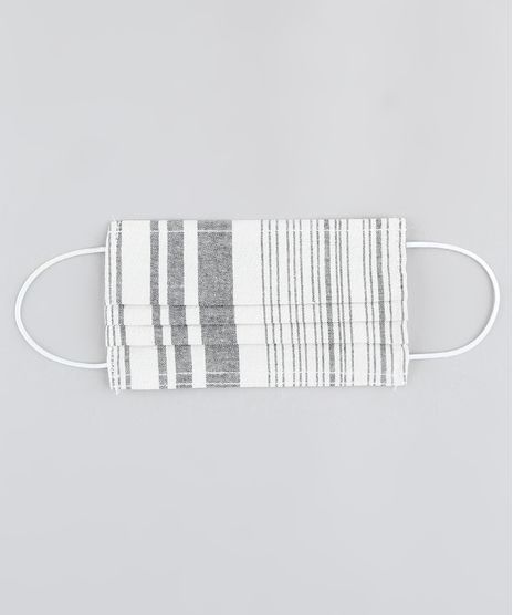 Mascara-de-Tecido-Reutilizavel-para-Protecao-Individual-Listrada-Off-White-9950633-Off_White_1