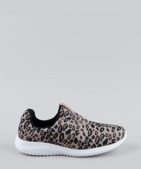 Tenis-Feminino-Actvitta-Esportivo-Estampa-de-Onca-Bege-9947311-Bege_2