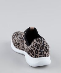 Tenis-Feminino-Actvitta-Esportivo-Estampa-de-Onca-Bege-9947311-Bege_4