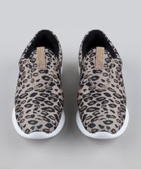 Tenis-Feminino-Actvitta-Esportivo-Estampa-de-Onca-Bege-9947311-Bege_5