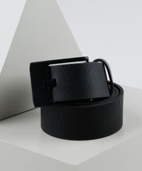 Cinto-Masculino-Texturizado-com-Fivela-Fosca-Preto-9946692-Preto_1